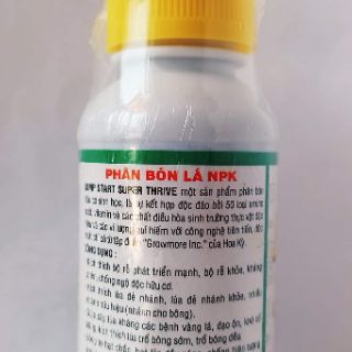 Phân Bón Lá Jump Start - Super Thrive 100ml