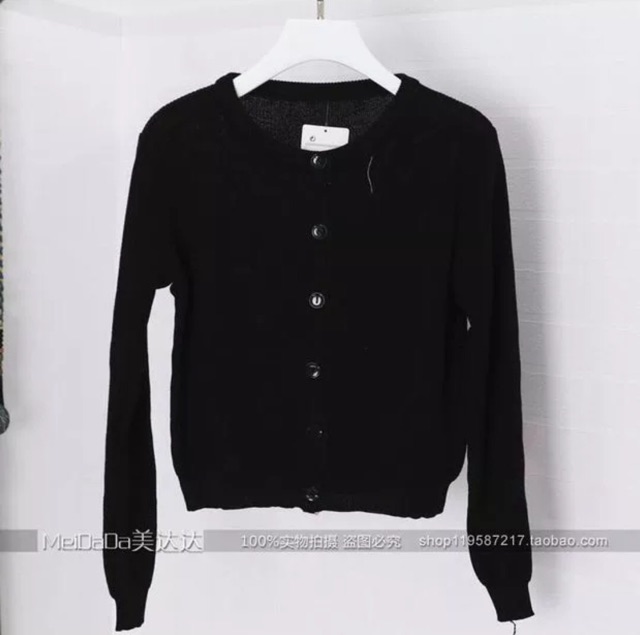 Áo khoác len cardigan mỏng - có hình thật