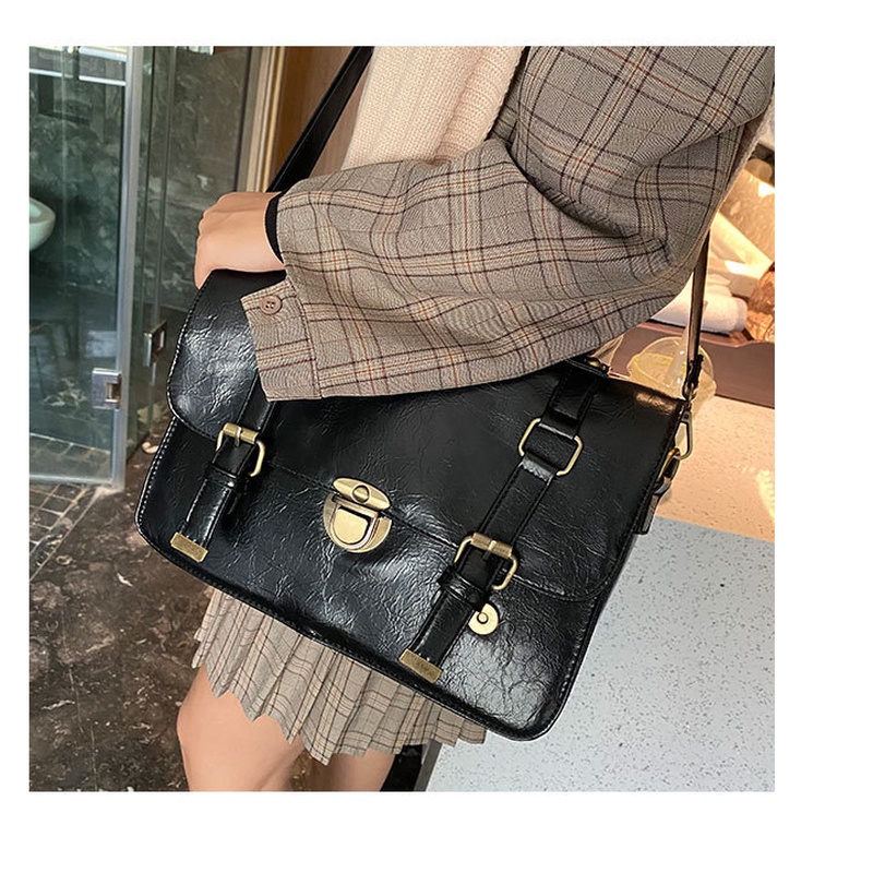 Túi Đeo Vai Màu Đen Sức Chứa Lớn Thời Trang 2022 Gylb1369 Cho Nữ