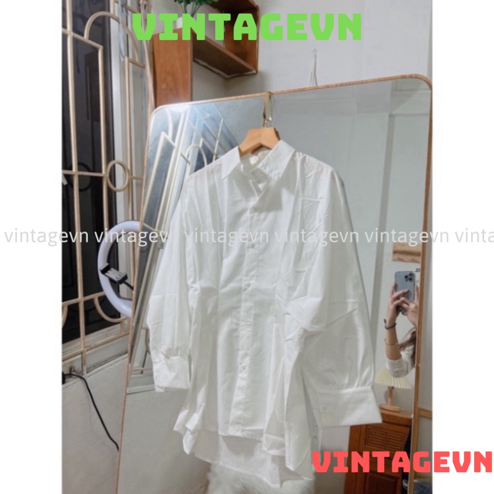[Ảnh thật/Video]ÁO SƠ MI XIAOZING CHIẾT EO TÔN DÁNG ÁO SƠ MI TRẮNG SANg chảnh kaca vintagevn | BigBuy360 - bigbuy360.vn