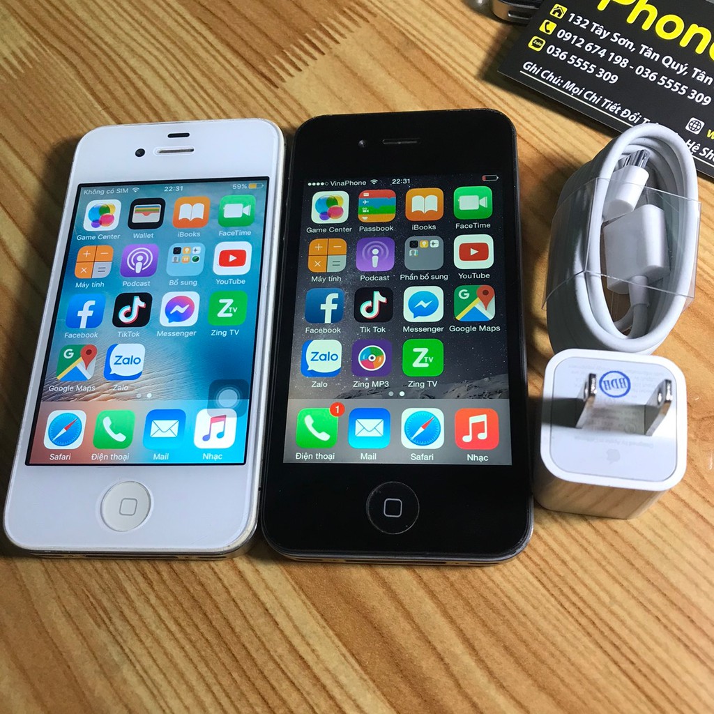 Điện Thoại iPhone 4S quốc tế lắp được sim chơi fb zalo youtube | BigBuy360 - bigbuy360.vn
