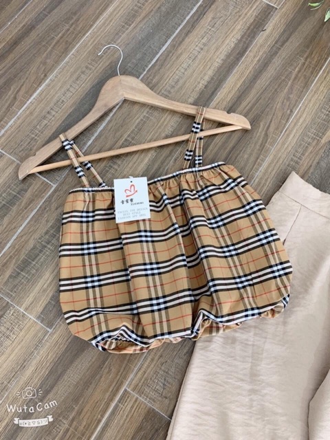 SET ÁO 2 DÂY KẺ BBR MIX QUẦN ỐNG SUÔNG | BigBuy360 - bigbuy360.vn