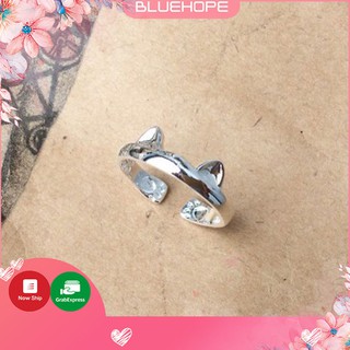 Nhẫn Mèo dễ thương điều chỉnh được kích thước giá rẻ phong cách hàng quốc