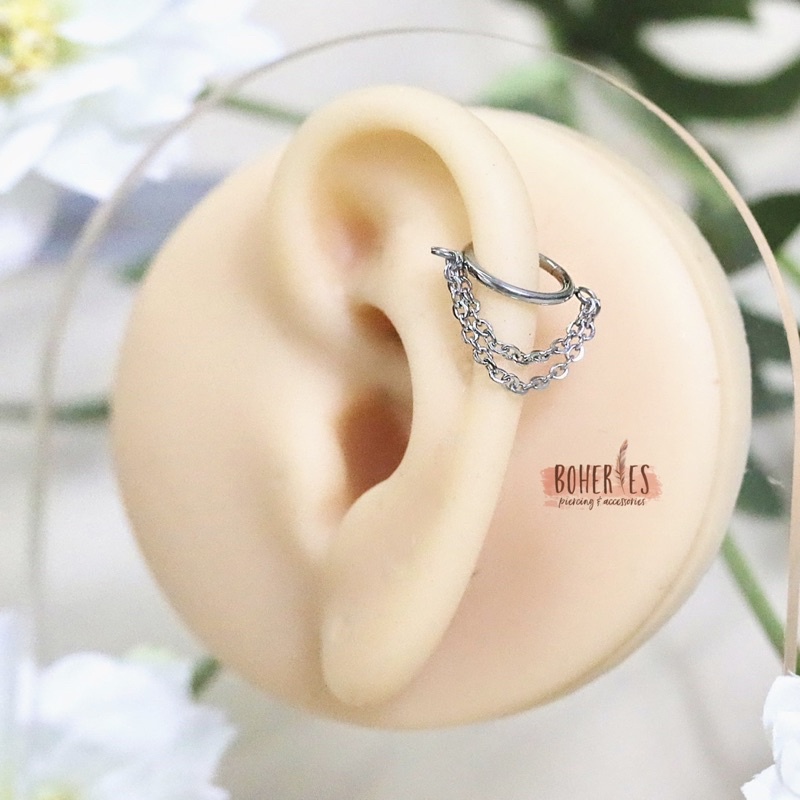 Boheries/Khuyên tai cho Daith, khuyên Septum vách ngăn mũi thép y tế không gỉ