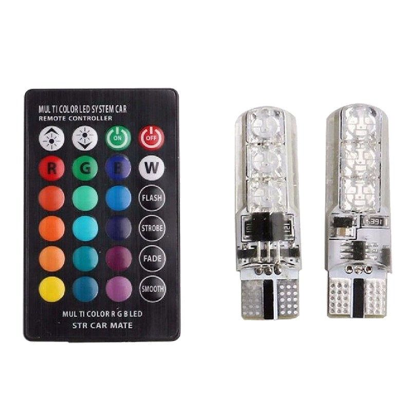 Bóng đèn Demi 16 LED có remote chuyển màu đèn
