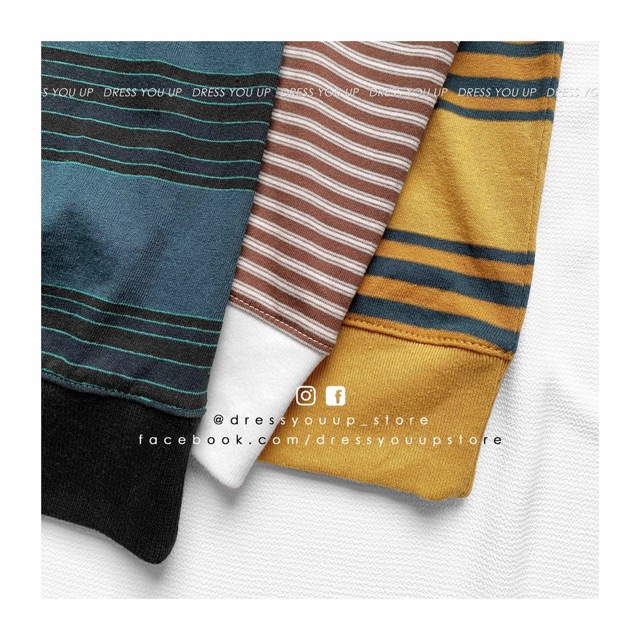 Áo sọc tay dài có bo | BigBuy360 - bigbuy360.vn