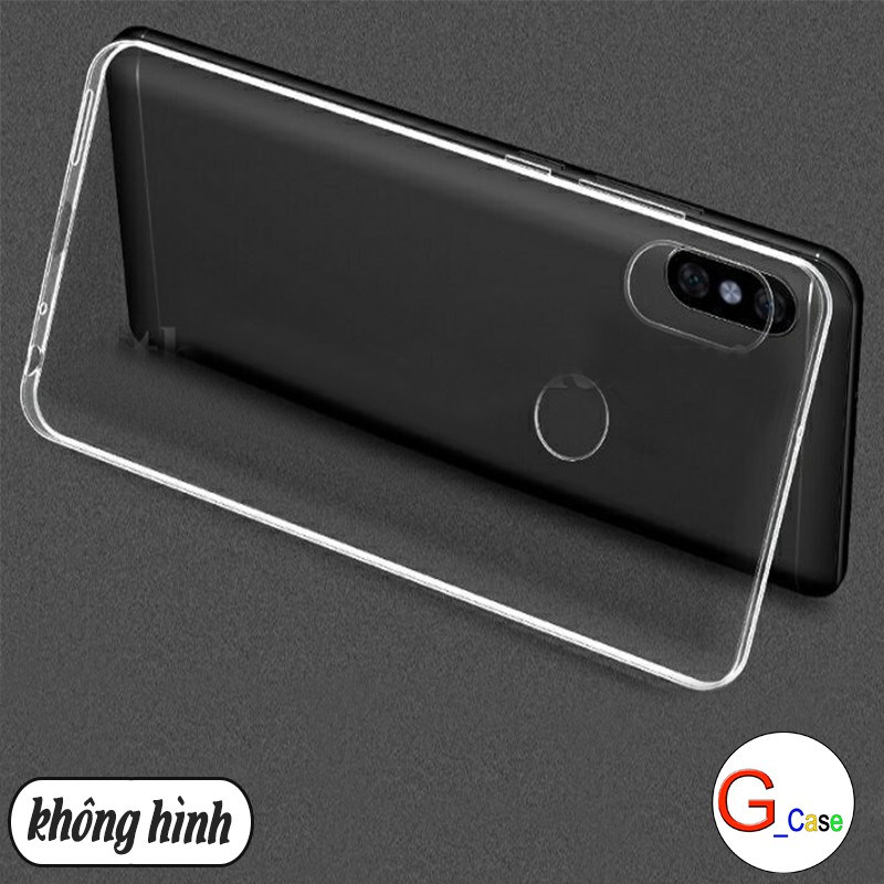 Ốp lưng dẻo trong in hình cho Xiaomi Redmi Note 5 Pro