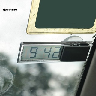 Đồng hồ điện tử màn hình lcd có giác hút chống trầy cho xe 6