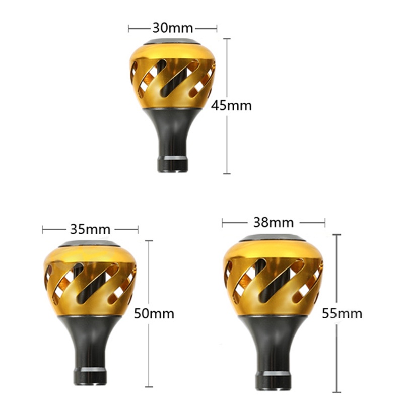 QQ Tay Cầm Máy Câu Cá Bằng Hợp Kim Nhôm 30 35 38mm Chuyên Dụng