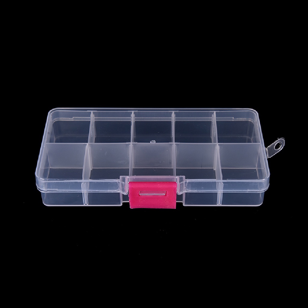 Hộp nhựa đựng trang sức 10 ngăn có thể điều chỉnh
