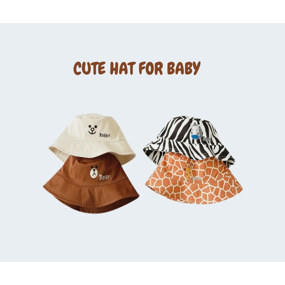 NÓN BUCKET, NÓN/ MŨ BÈO CHO BÉ PHONG CÁCH HÀN QUỐC
