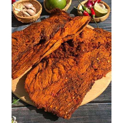 [ Gói 500Gram ] khô bò loại 1 - khô bò hồng ngự  Miếng Lớn - thơm ngon - đậm vị