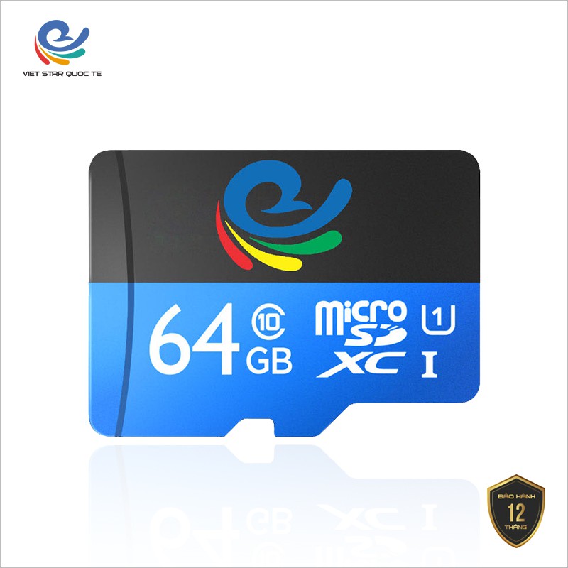 Thẻ Nhớ 64G - Chuyên Dùng Cho Camera Wifi - Thẻ MicroSD Dung Lượng Đủ