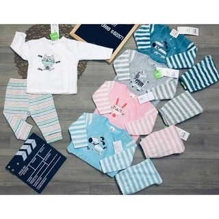 Bộ cài lệch băng lông Lullaby siêu mềm cho bé