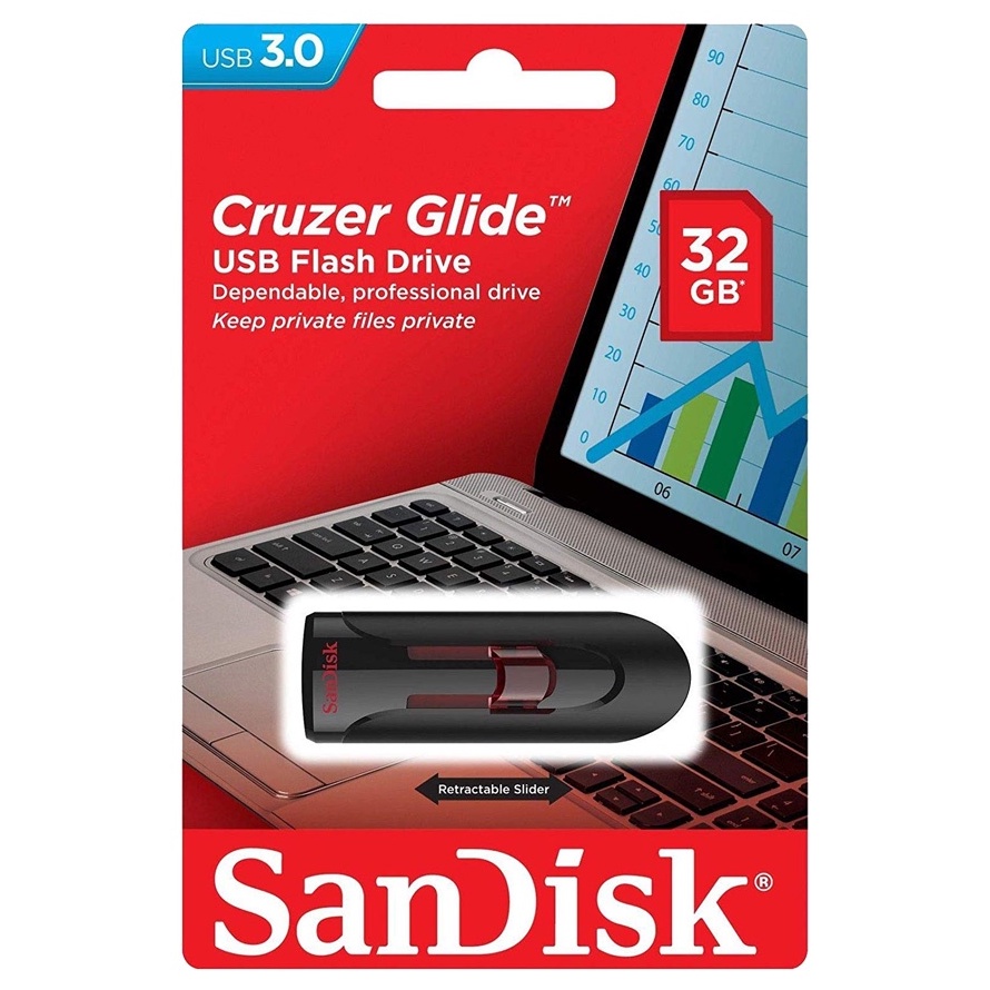 USB 3.0 Cruzer Glide CZ600 16GB 32GB 64GB 128GB 256GB