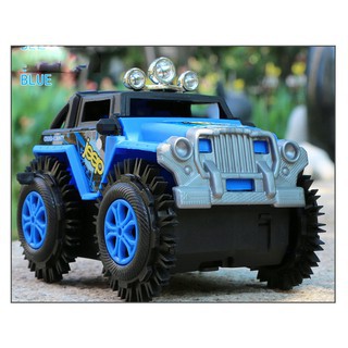 Xe ôtô Jeep đồ chơi chạy pin, chất liệu nhựa ABS an toàn cho bé dochoigo.vn