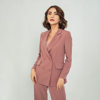Set vest blazer nữ Juliette MAIIMER dáng suông
