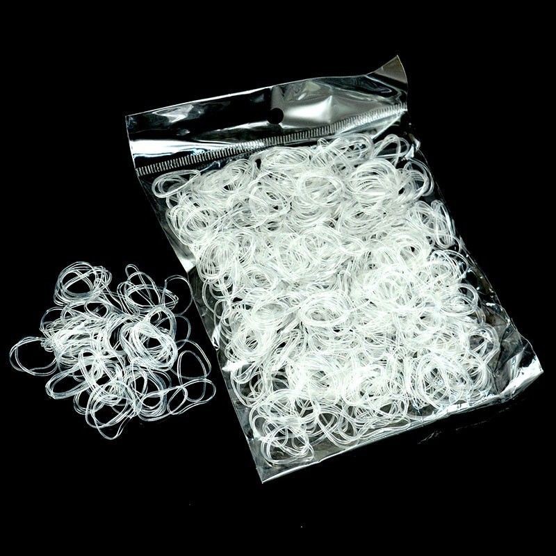 Túi 1000 dây thun cột tóc nhiều màu đẹp mắt