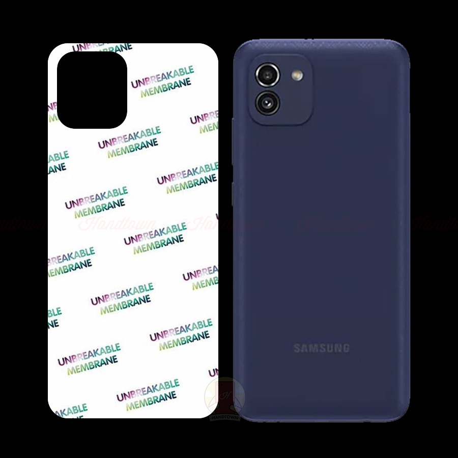 Miếng dán PPF Samsung Galaxy A03 Bảo Vệ Máy Chống Xước Chống Nước Chống Vân Tự Phục Hồi Cao Cấp Handtown