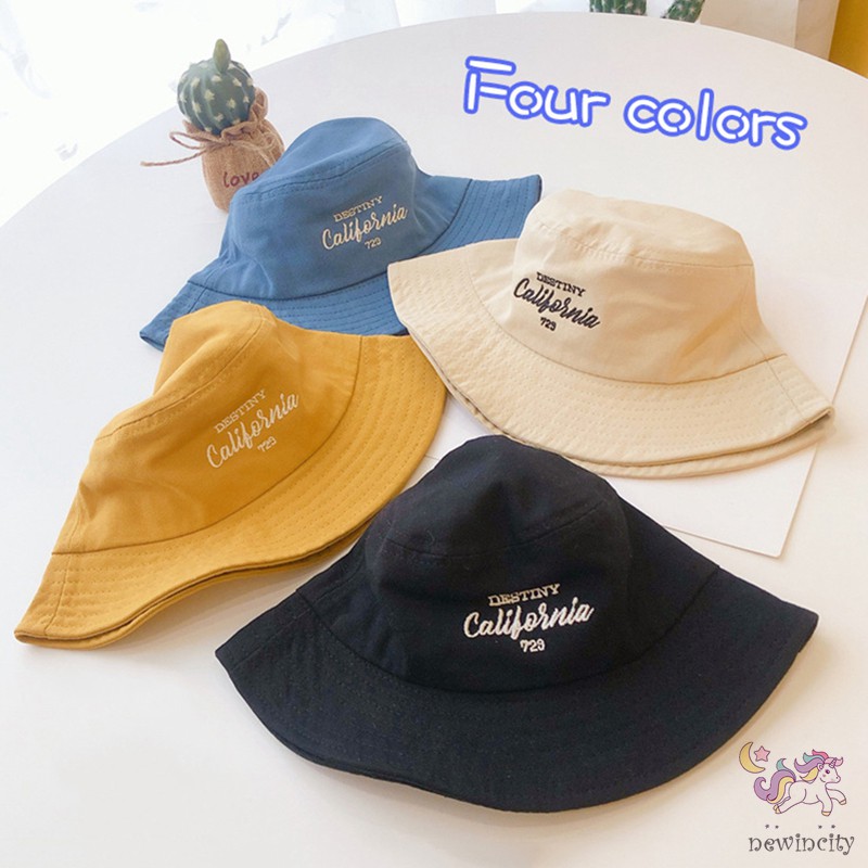 Mũ Tai Bèo In Chữ Phong Cách Hàn Quốc Cho Bé