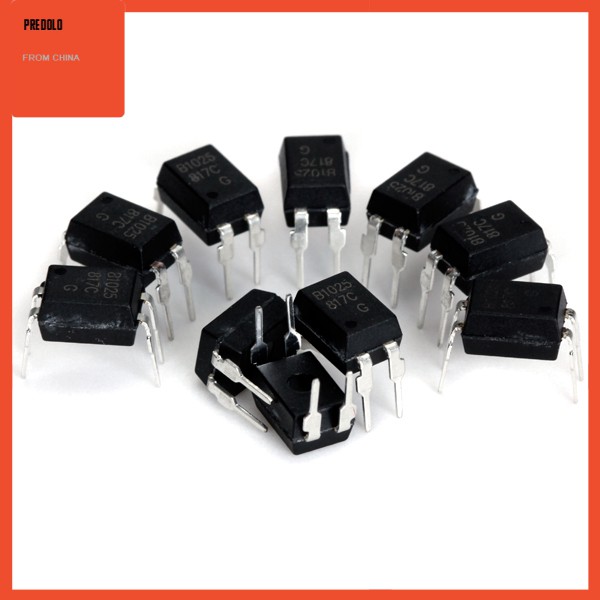 Set 10 Bộ Ghép Quang Dip-4 817c Opto Coupler Smd 80khz
