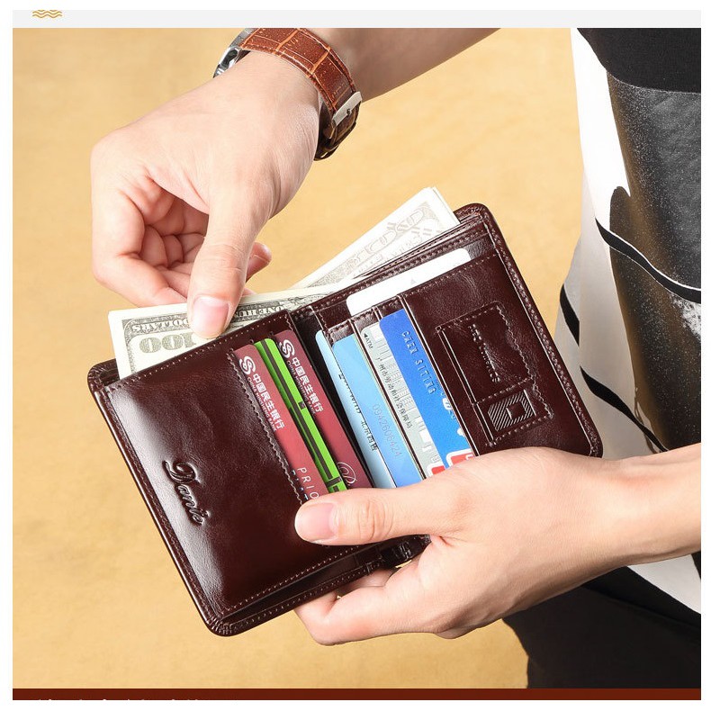 Ví da nam Dante da bò cao cấp