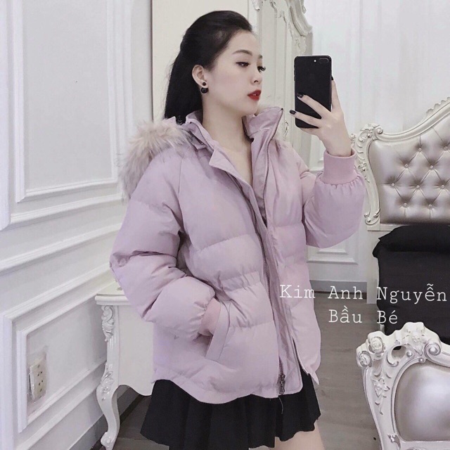 Áo phao hồng