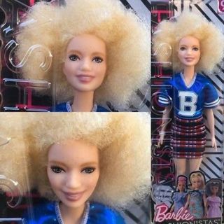 Búp bê Afro bạch tạng