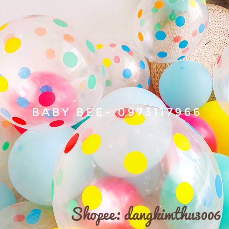 Set Bóng Trang Trí Sinh Nhật HAPPY BIRTHDAY Sắc Màu
