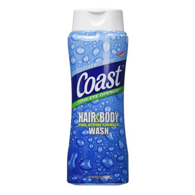 (HCM) Sữa tâm gội Coast Mỹ 532ml