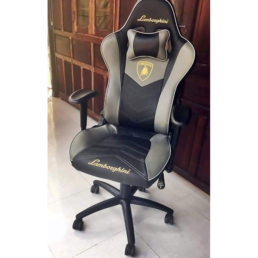 Ghế Gaming Lamborghini màu Ghi