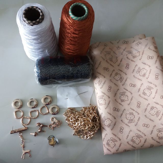 Combo sọi và phụ kiện làm túi