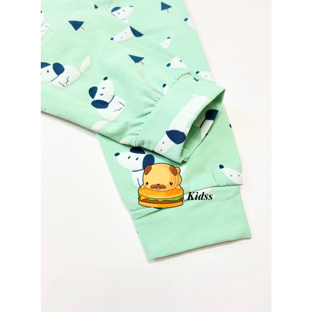 Bộ quần áo thu đông cho bé trai bé gái Minky Mom dài chất cotton cao cấp mềm mịn thấm hút tốt ATKID Việt Nam