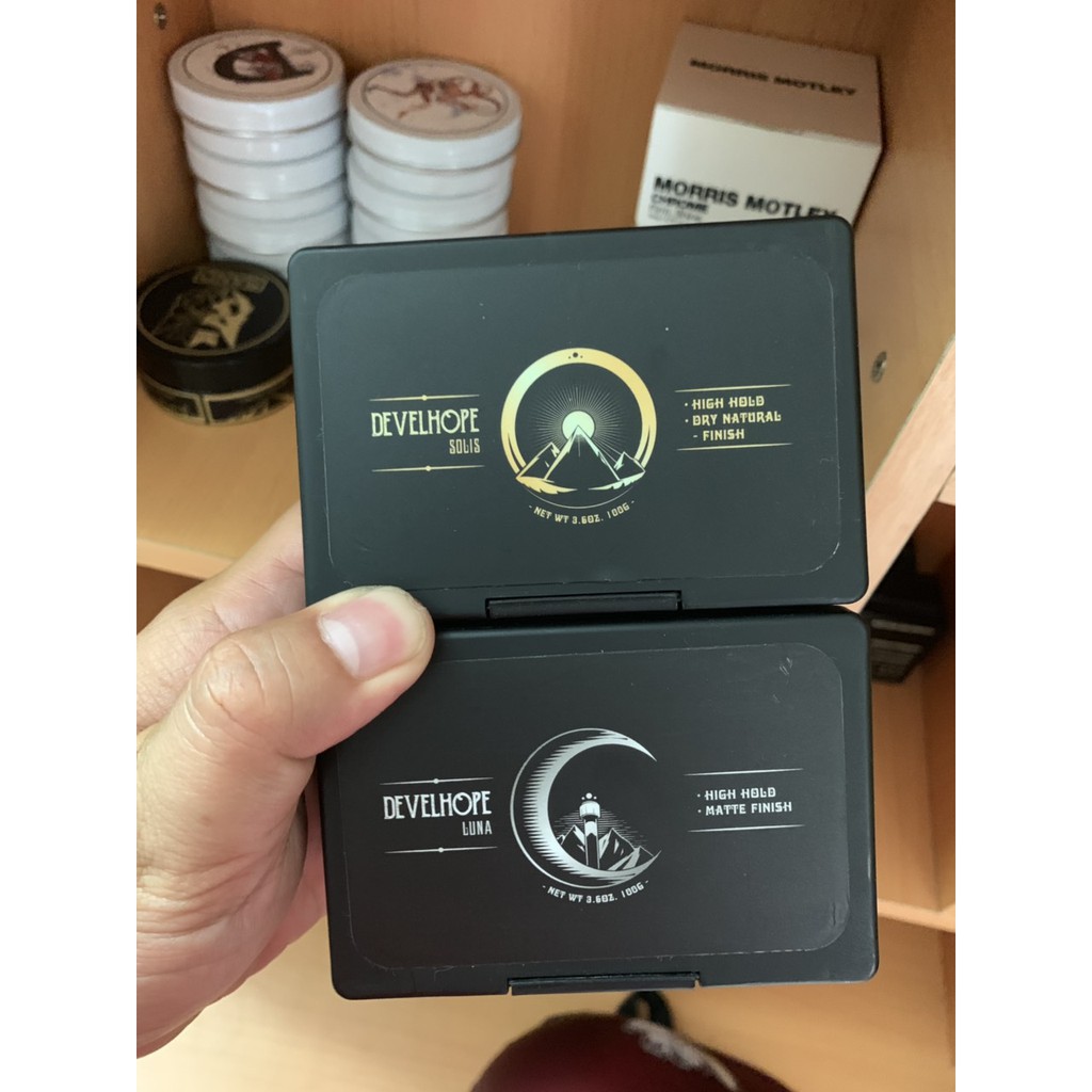 Wax tạo kiểu Develhope Luna 100gr ( dành cho tóc dày) 2019