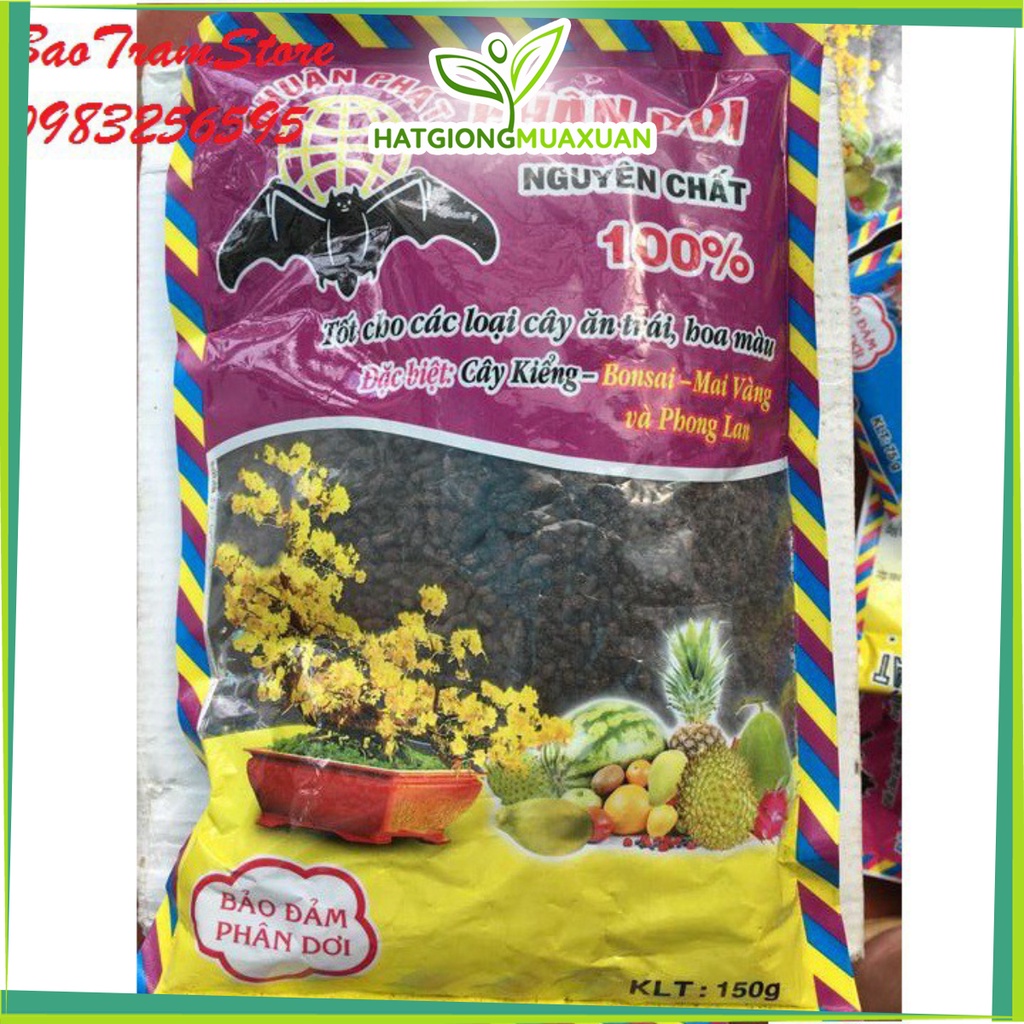 [SIEURE] Phân dơi nguyên chất tốt cho mọi cây trồng gói 150g hàng đẹp, phân phối chuyên nghiệp.