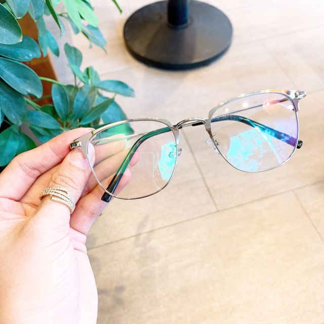 Gọng Kính Cận Vitange Gọng Kim Loại Tròn