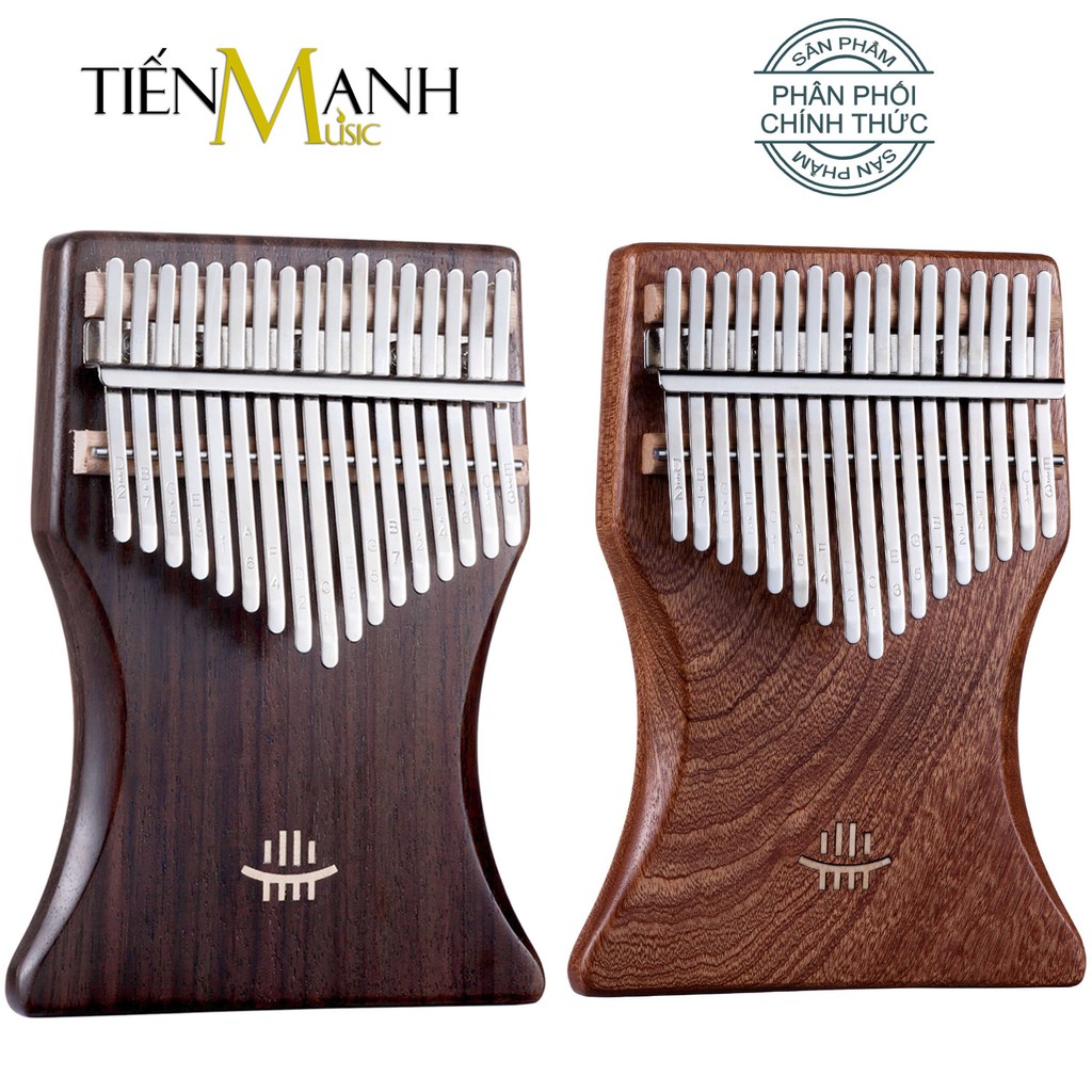 Đàn Kalimba 17 Phím Hluru KB-RW và KB-SA (Gỗ Rosewood, Sapele) - Nhạc Cụ Tiến Mạnh Music