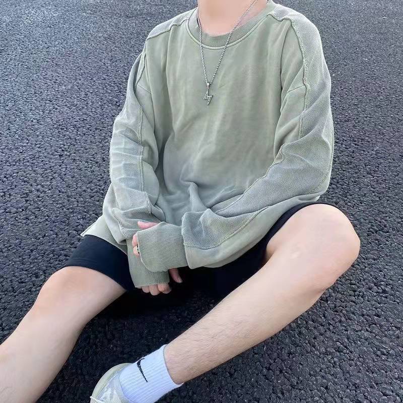Áo Khoác Sweater Tay Dài Oversize Phong Cách Thời Trang Âu Mỹ Dành Cho Nữ