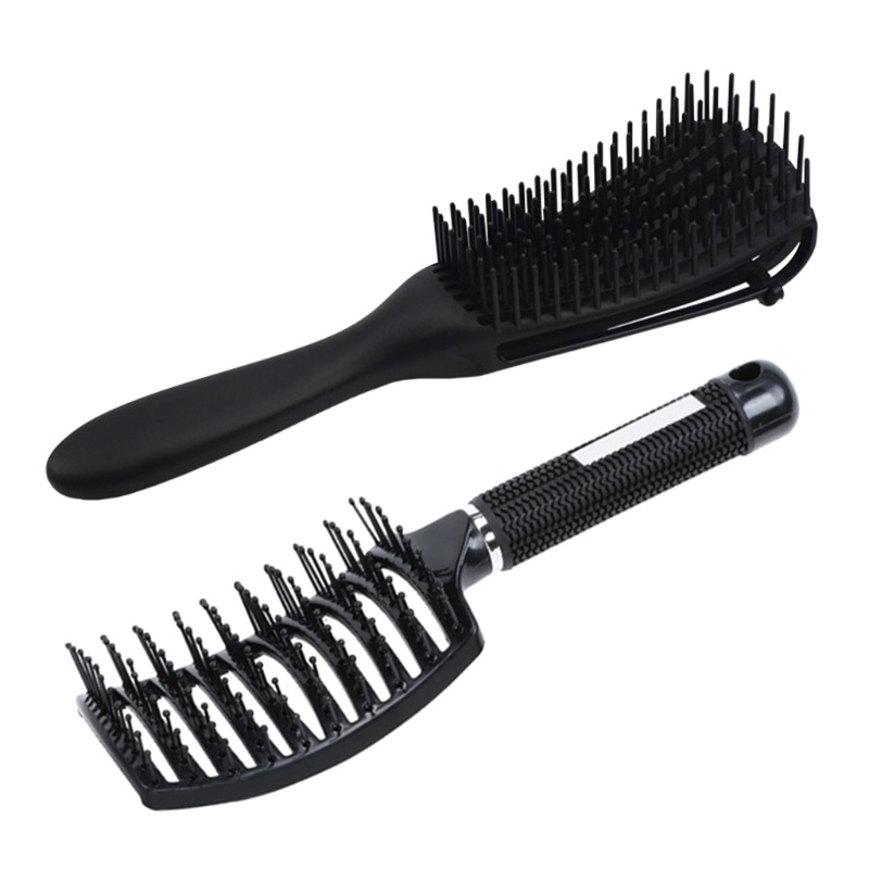 Bộ 7 Lược Chải Tóc 3 / 4 Kẹp Tóc Tạo Kiểu Chuyên Dụng Cho Salon Làm Tóc YOUYO