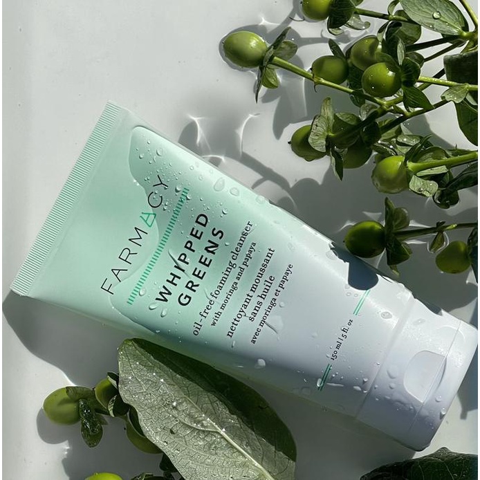 Sữa rửa mặt FARMACY Cleanser Whipped Greens Oil-free Foaming Cleanser 150ml