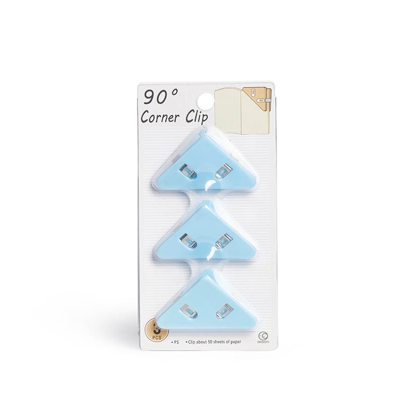 Set 3 Kẹp Giấy Góc Sách/Sách Tiện Dụng