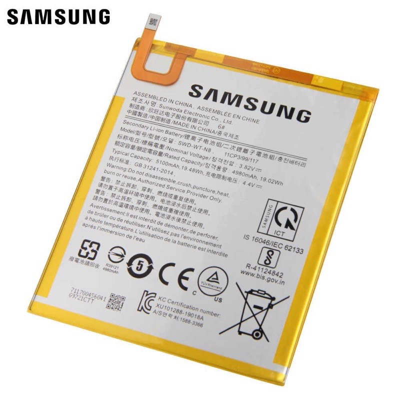 Pin Samsung Galaxy Tab A 2019 T295 (Tab A8 8 inch 2019) 5100mAh zin bảo hành 12 tháng