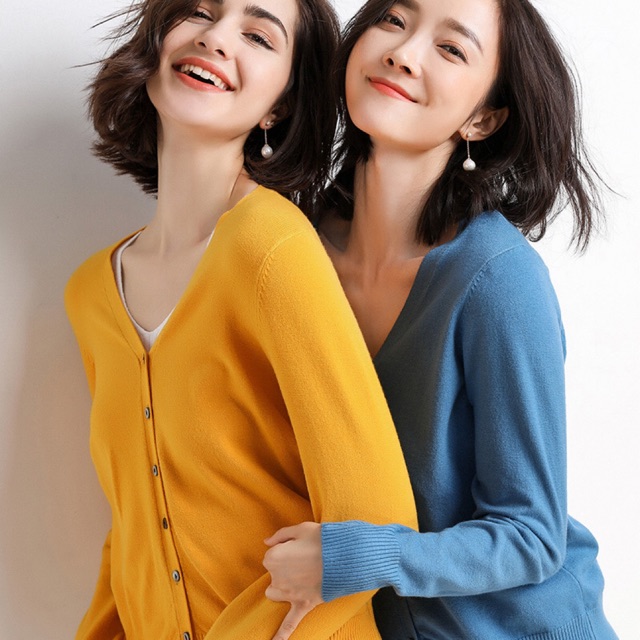 Áo len cardigan thu đông | BigBuy360 - bigbuy360.vn
