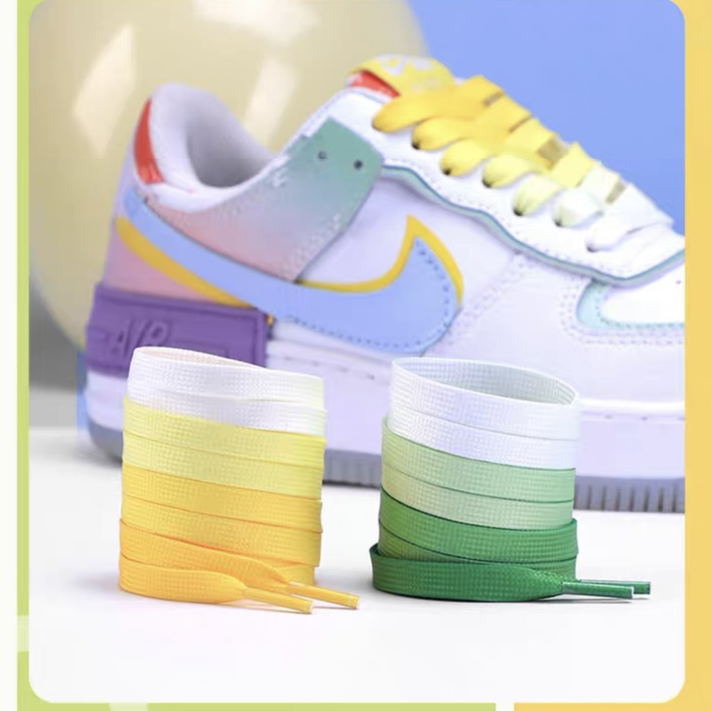 Dây Giày Custom Af1 Gradient-Dây Giày Nike Air Force