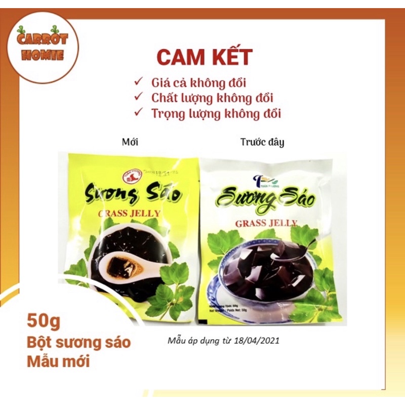 Bột Thạch Sương Sáo ( Trắng/Đen ) 50G