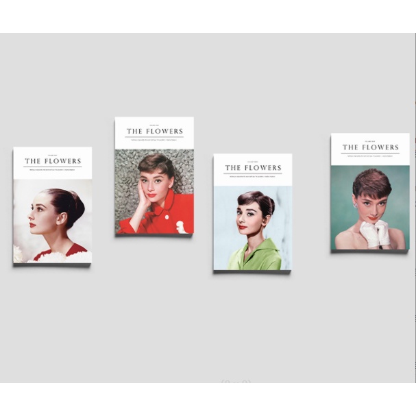 ẢNH BÌA DÀY phụ kiện trang trí chụp ảnh. POSTCARD decor dán tường hiện đại, vintage, morandi