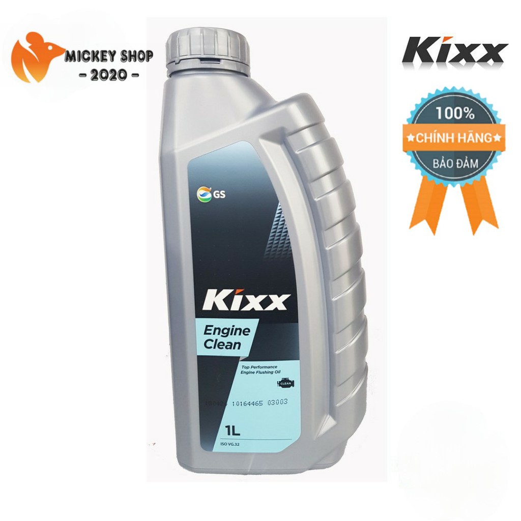 [ CAO CẤP ] Dầu Xúc Rửa Động Cơ Kixx ENGINE CLEAN – 1L - Chính hãng