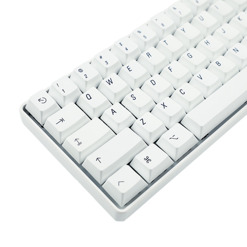 Nút Bàn Phím YMDK Cherry 139 Mac Normcore PBT Màu Trắng | Bàn Phím Cơ Nx NJ80 ID80 RK61 GK61X GK61 ANSI 61 64 68 85 87 96 104