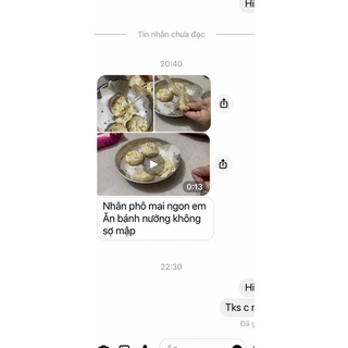 Bánh sắn nướng cốt dừa Phomai