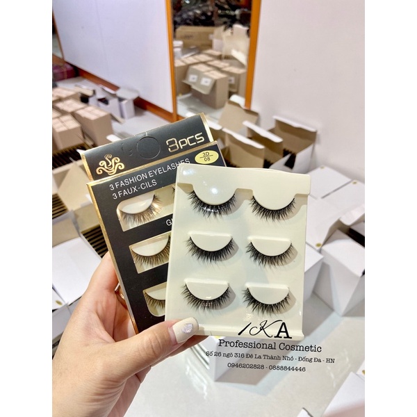 Mi giả 3D 3 đôi siêu đẹp